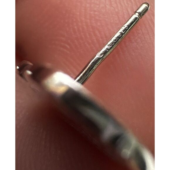 RARE MEDIUM Return to Tiffany Heart Earrings, Silver - Picture 14 of 16